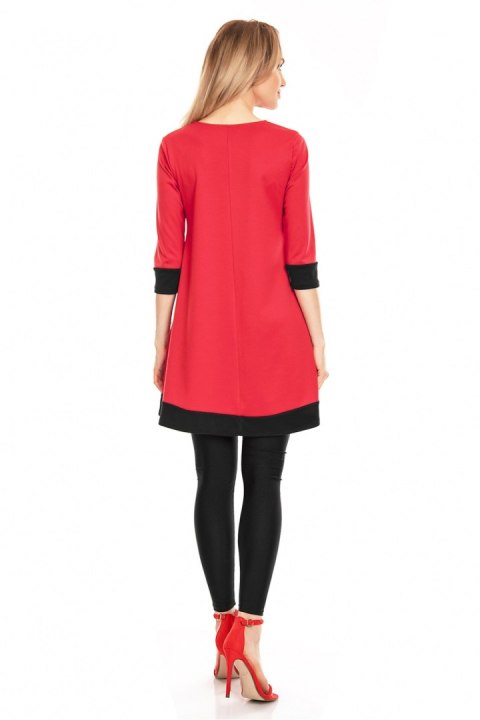 Sukienka Ciążowa Model 0125 Red - PeeKaBoo Sukienka Ciążowa Model 0125 Red - PeeKaBoo