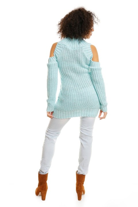Sweter model 30040 Ice Mint - PeeKaBoo Sweter model 30040 Ice Mint - PeeKaBoo