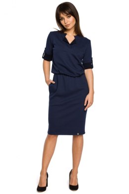 Sukienka Model B056 Navy - BeWear Hurtownia odzieży on-line, moda damska, bielizna i obuwie dla kobiet - Matterhorn.pl