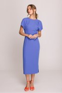 Sukienka Model S398 Blue - Stylove