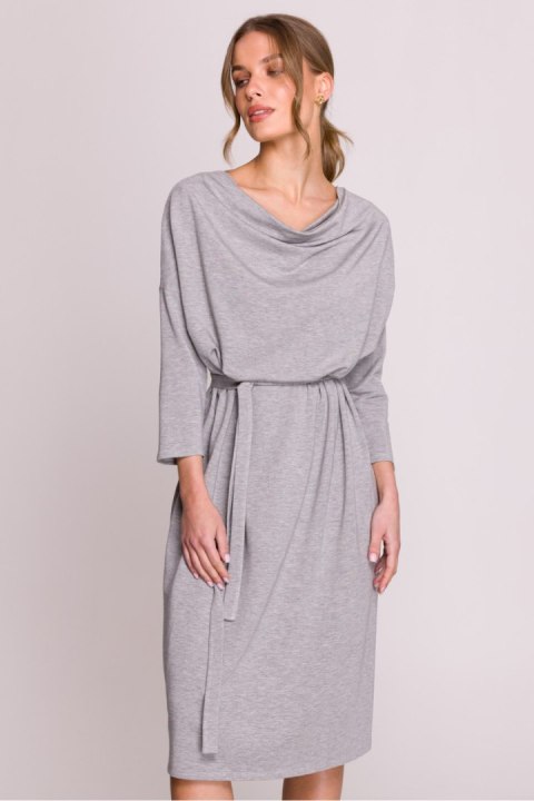 Sukienka Model S403 Grey - Stylove
