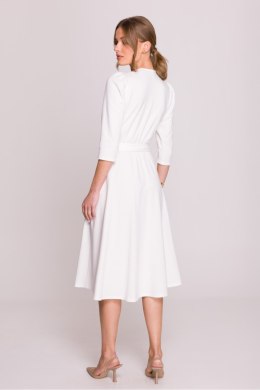 Sukienka Model S404 Ecru - Stylove