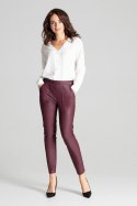 Spodnie Damskie Model L072 Bordo - Lenitif Spodnie Damskie Model L072 Bordo - Lenitif