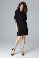 Sukienka Model L015 Black - Lenitif Sukienka Model L015 Black - Lenitif