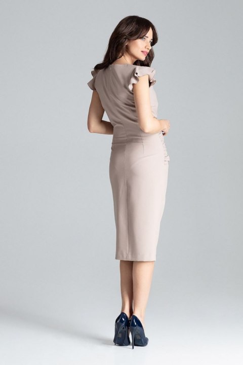 Sukienka Model L034 Beige - Lenitif