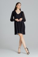 Sukienka Model L083 Black - Lenitif Sukienka Model L083 Black - Lenitif