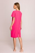 Sukienka Model S392 Pink - Stylove