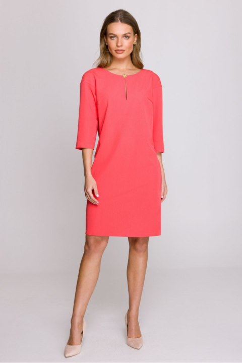 Sukienka Model S394 Coral - Stylove