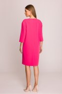 Sukienka Model S394 Pink - Stylove