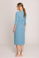 Sukienka Model S396 Cold Blue - Stylove