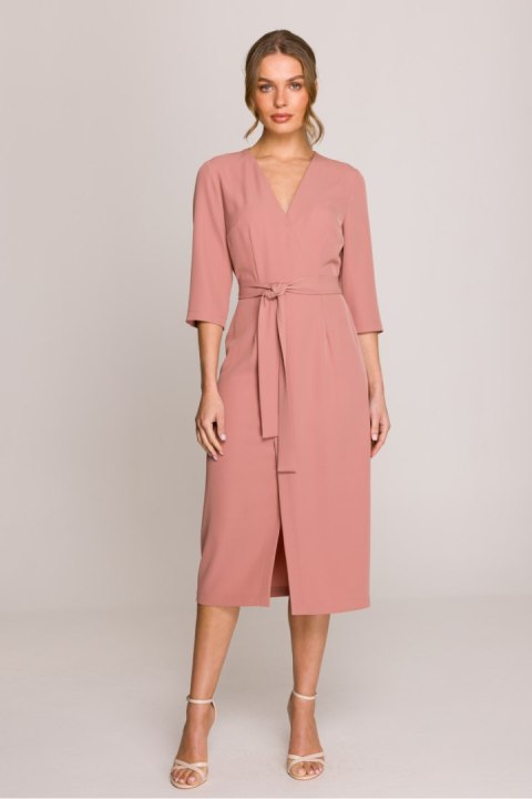 Sukienka Model S396 Różany - Stylove