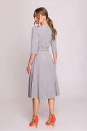 Sukienka Model S404 Grey - Stylove