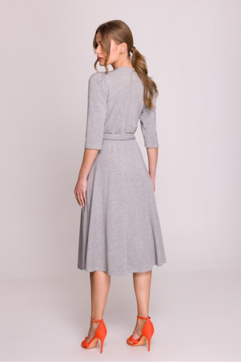 Sukienka Model S404 Grey - Stylove