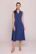 Sukienka Model S409 Blue - Stylove