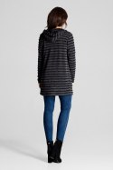 Sweter Kardigan Model L070 Black - Lenitif Sweter Kardigan Model L070 Black - Lenitif