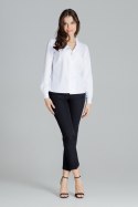 Bluzka ModelL077 White - Lenitif Bluzka ModelL077 White - Lenitif