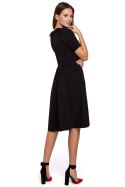 Sukienka Model K028 Black - Makover Sukienka Model K028 Black - Makover