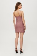 Sukienka Model K191 Powder Pink - Makover Sukienka Model K191 Powder Pink - Makover