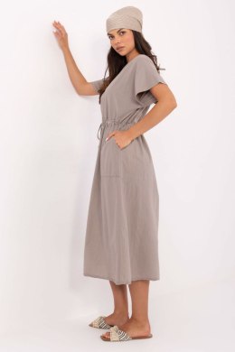 Sukienka Model TW-SK-BI-6-2041.89 Dark Beige - Och Bella