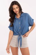 Koszula Damska Model MO-KS-231876.27 Dark Blue - Italy Moda Koszula Damska Model MO-KS-231876.27 Dark Blue - Italy Moda