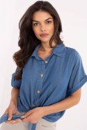 Koszula Damska Model MO-KS-231876.27 Dark Blue - Italy Moda Koszula Damska Model MO-KS-231876.27 Dark Blue - Italy Moda