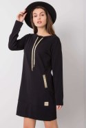 Sukienka Model RV-SK-6067.15X Black - Relevance Sukienka Model RV-SK-6067.15X Black - Relevance