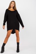 Sweter Damski Model TW-SW-BI-1222.13X Black - Och Bella Sweter Damski Model TW-SW-BI-1222.13X Black - Och Bella