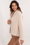 Sweter Damski Model TW-SW-BI-25002.88P Light Beige - Och Bella Sweter Damski Model TW-SW-BI-25002.88P Light Beige - Och Bella