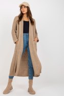 Sweter Kardigan Model TW-SW-BL-2453.91P Beige - Och Bella Sweter Kardigan Model TW-SW-BL-2453.91P Beige - Och Bella