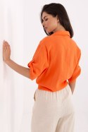 Koszula Damska Model DHJ-KS-8595-1.66 Orange - Italy Moda Koszula Damska Model DHJ-KS-8595-1.66 Orange - Italy Moda