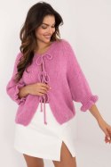 Sweter Damski Model MI-SW-2911.91 Dark Pink - Italy Moda Sweter Damski Model MI-SW-2911.91 Dark Pink - Italy Moda