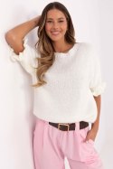 Sweter Damski Model MI-SW-2913.99 Ecru - Italy Moda