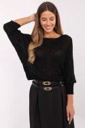Sweter damski Model MI-SW-2504.69 Black - Italy Moda