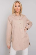 Koszula Damska Model EM-KS-001.46 Beige - Ex Moda Koszula Damska Model EM-KS-001.46 Beige - Ex Moda