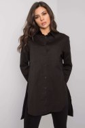 Koszula Damska Model EM-KS-001.46 Black - Ex Moda Koszula Damska Model EM-KS-001.46 Black - Ex Moda