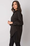 Koszula Damska Model EM-KS-001.46 Black - Ex Moda Koszula Damska Model EM-KS-001.46 Black - Ex Moda