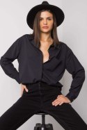 Koszula Damska Model EM-KS-005.34 Black - Ex Moda Koszula Damska Model EM-KS-005.34 Black - Ex Moda