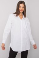 Koszula Damska Model EM-KS-005.34 White - Ex Moda Koszula Damska Model EM-KS-005.34 White - Ex Moda
