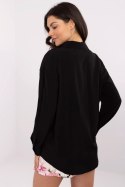 Koszula Damska Model NM-KS-Y0826.69 Black - NM Koszula Damska Model NM-KS-Y0826.69 Black - NM