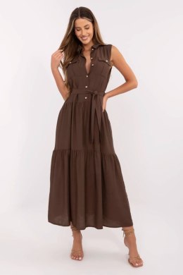 Sukienka Model MI-SK-A5032.70P Brown - Italy Moda