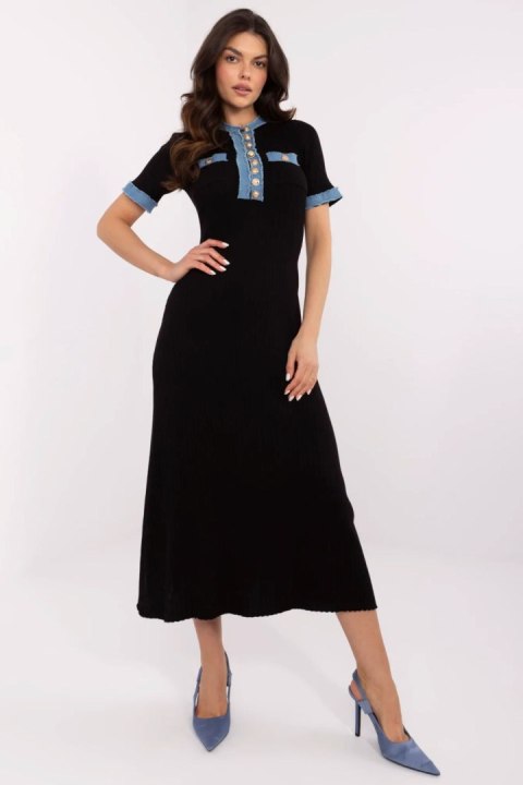 Sukienka Model NM-SK-K435.77 Black - NM Sukienka Model NM-SK-K435.77 Black - NM