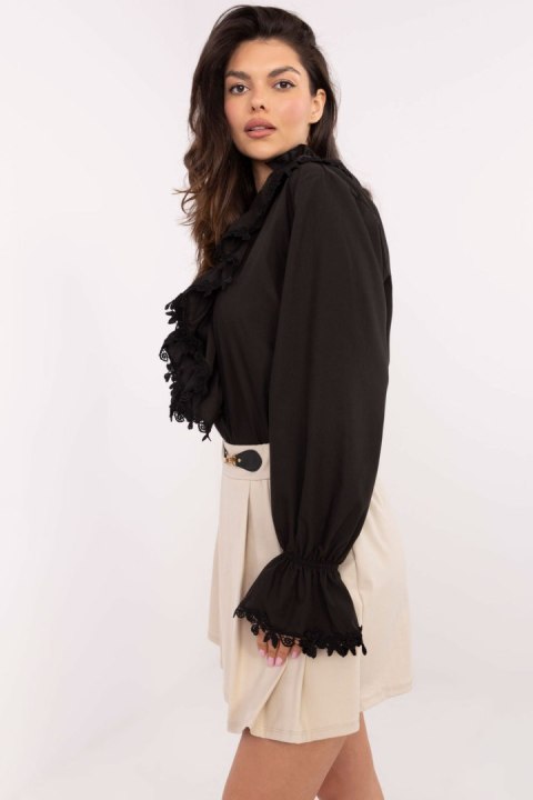 Koszula Damska Model LK-KS-509519.85 Black - Lakerta Koszula Damska Model LK-KS-509519.85 Black - Lakerta