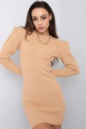 Sukienka Model 269-SK-5676.91P Camel - Rue Paris Sukienka Model 269-SK-5676.91P Camel - Rue Paris