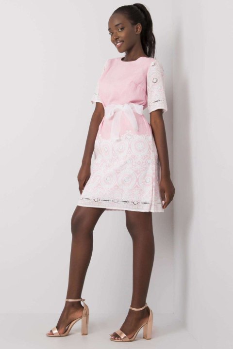 Sukienka Model LK-SK-506836-1.74P White/Pink - Lakerta