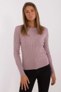 Sweter Damski Model AT-SW-2338-2.61 Dark Pink - AT