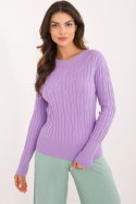 Sweter Damski Model AT-SW-2338-2.61 Light Violet - AT
