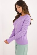 Sweter Damski Model AT-SW-2338-2.61 Light Violet - AT