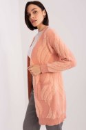 Sweter Kardigan Model AT-SW-234501.00P Dark Pink - AT Sweter Kardigan Model AT-SW-234501.00P Dark Pink - AT