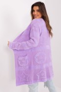 Sweter Kardigan Model AT-SW-234503.00P Light Violet - AT Sweter Kardigan Model AT-SW-234503.00P Light Violet - AT