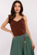 Koszulka Top Model D15200M02399A Dark Brown - Sublevel Koszulka Top Model D15200M02399A Dark Brown - Sublevel